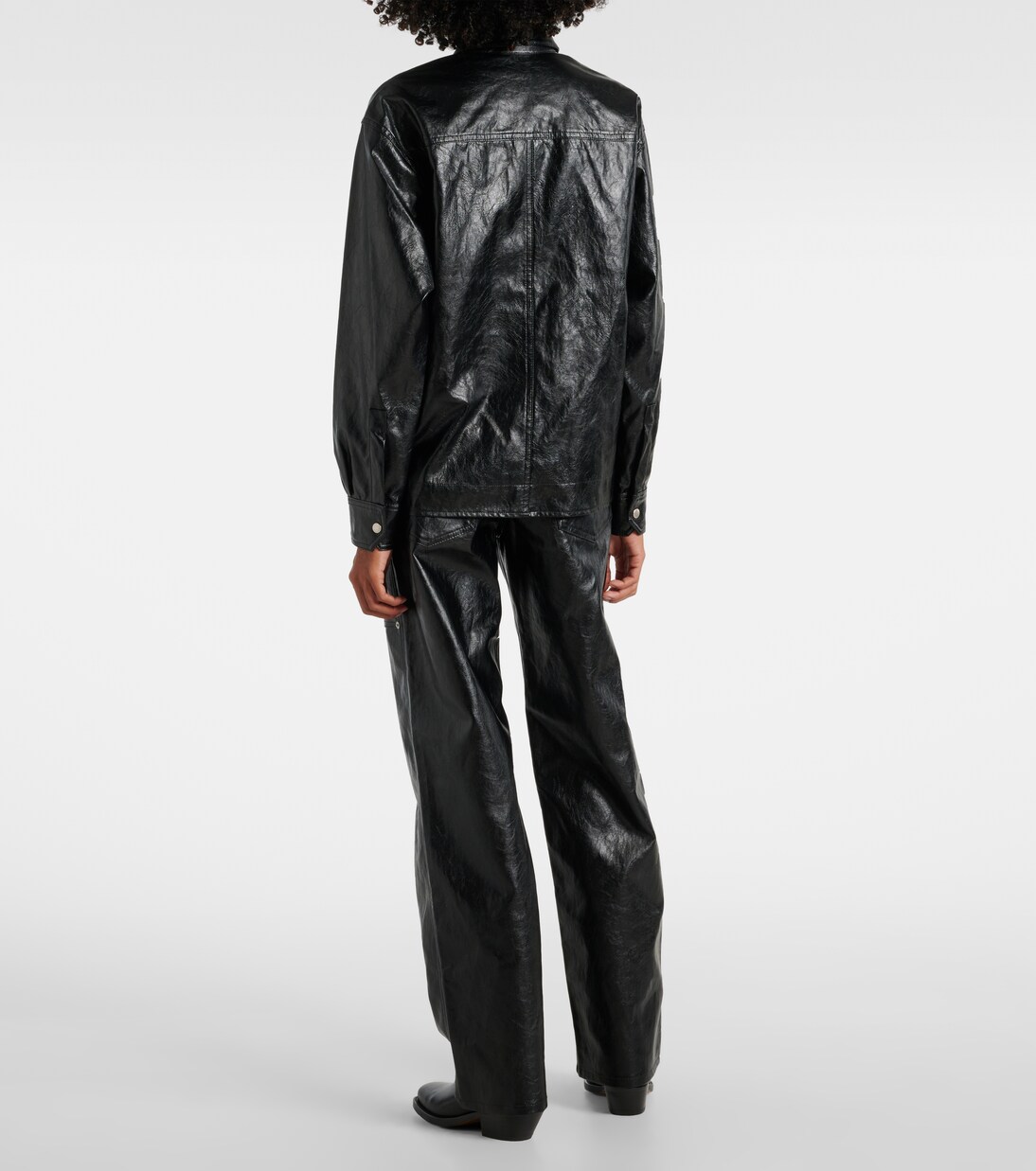 Hemd Abelia aus Lederimitat | Marant Etoile