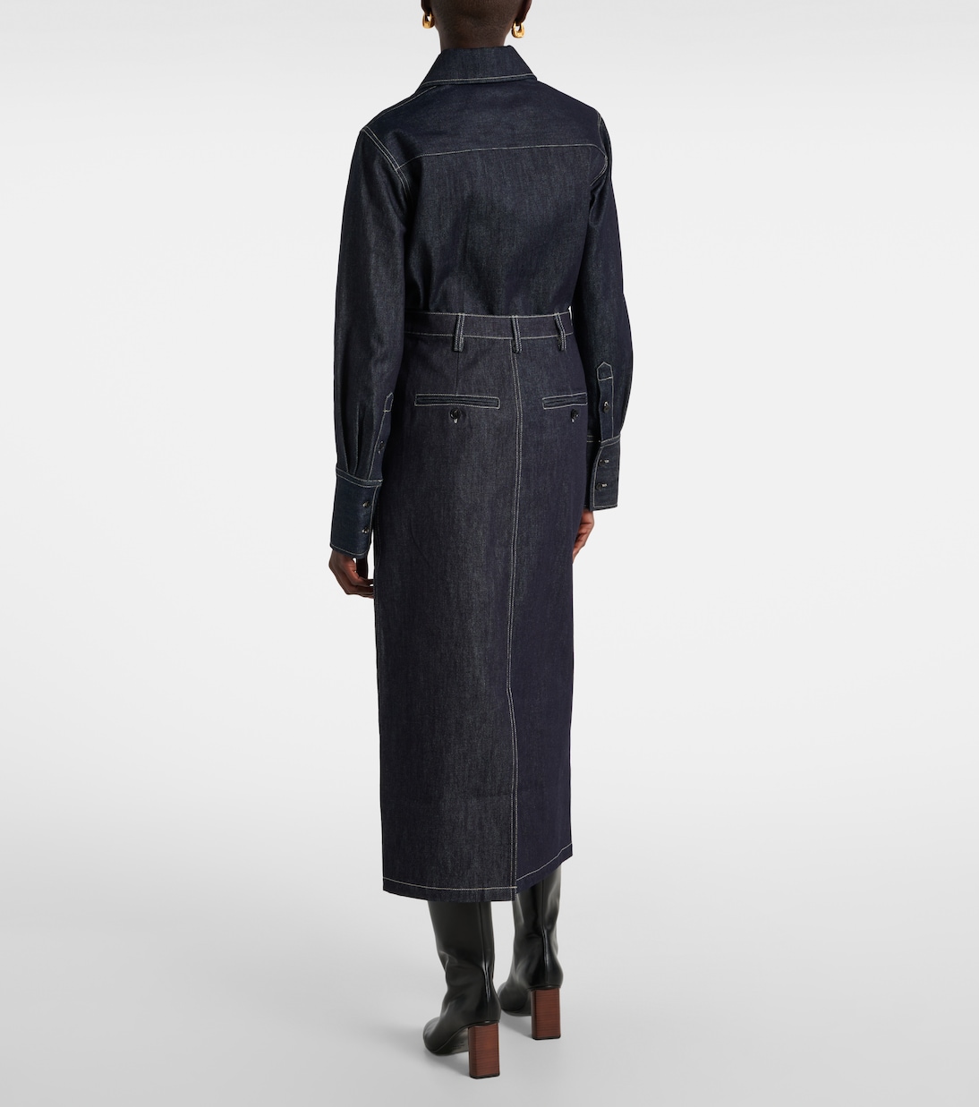 Falda tubo de denim | CO