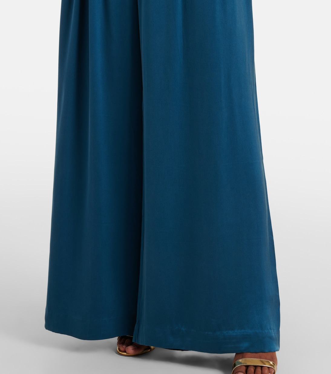Pantaloni a gamba larga in seta | Zimmermann