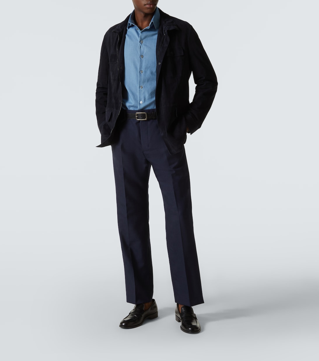 Giacca in suede | Giorgio Armani