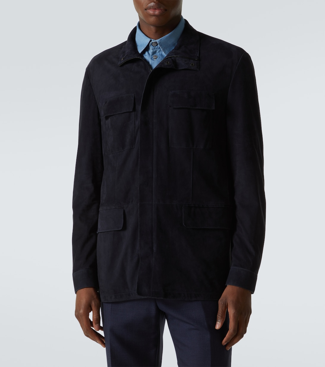 Giacca in suede | Giorgio Armani