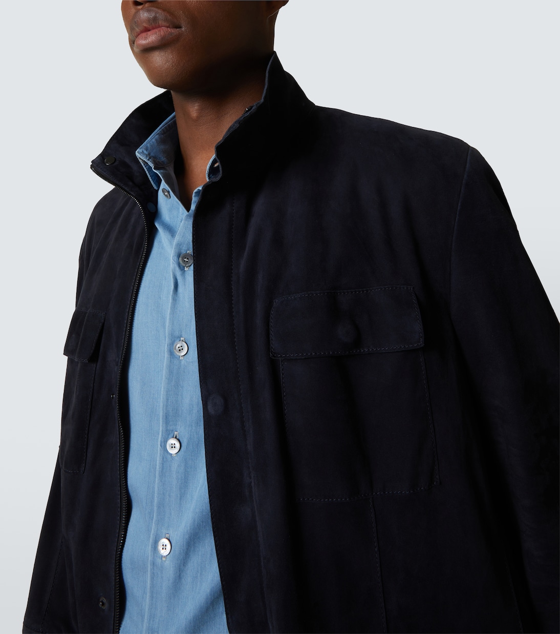 Giacca in suede | Giorgio Armani