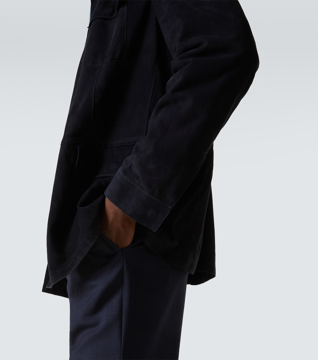 Giacca in suede | Giorgio Armani