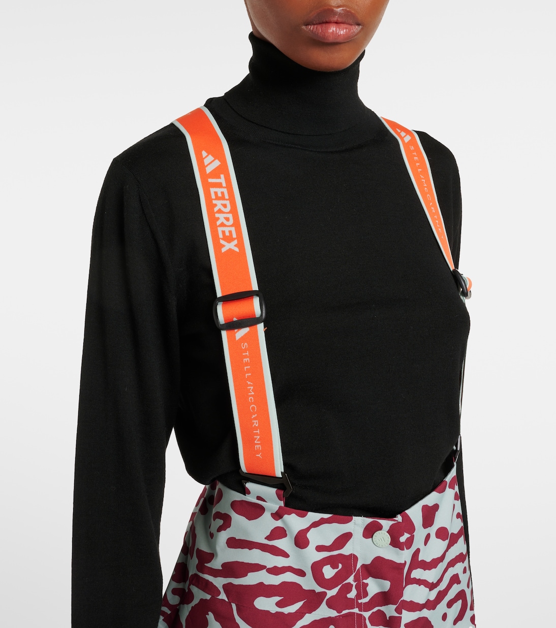 x Terrex TrueNature 2L leopard-print ski pants | Adidas by Stella McCartney