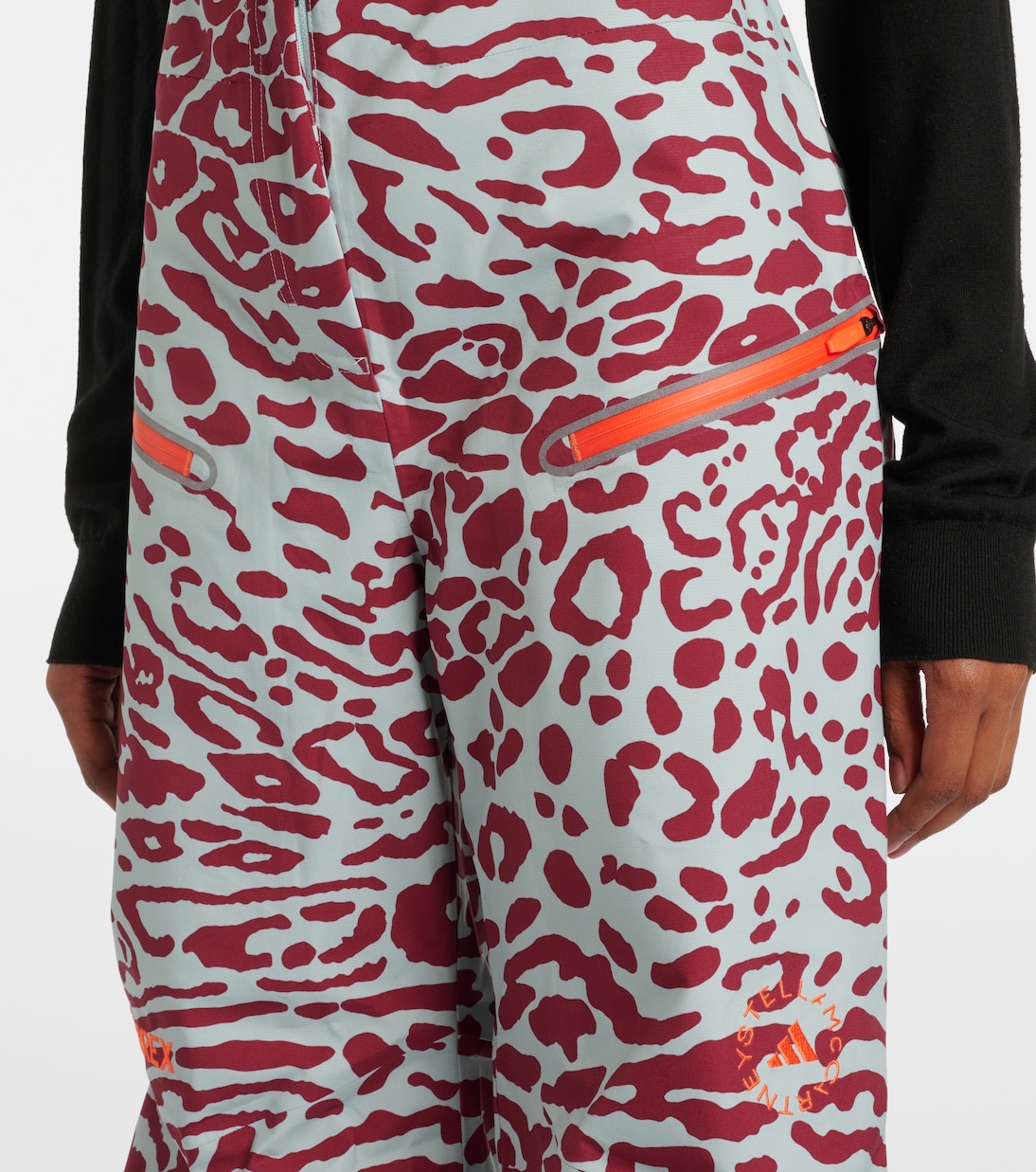 x Terrex TrueNature 2L leopard-print ski pants | Adidas by Stella McCartney