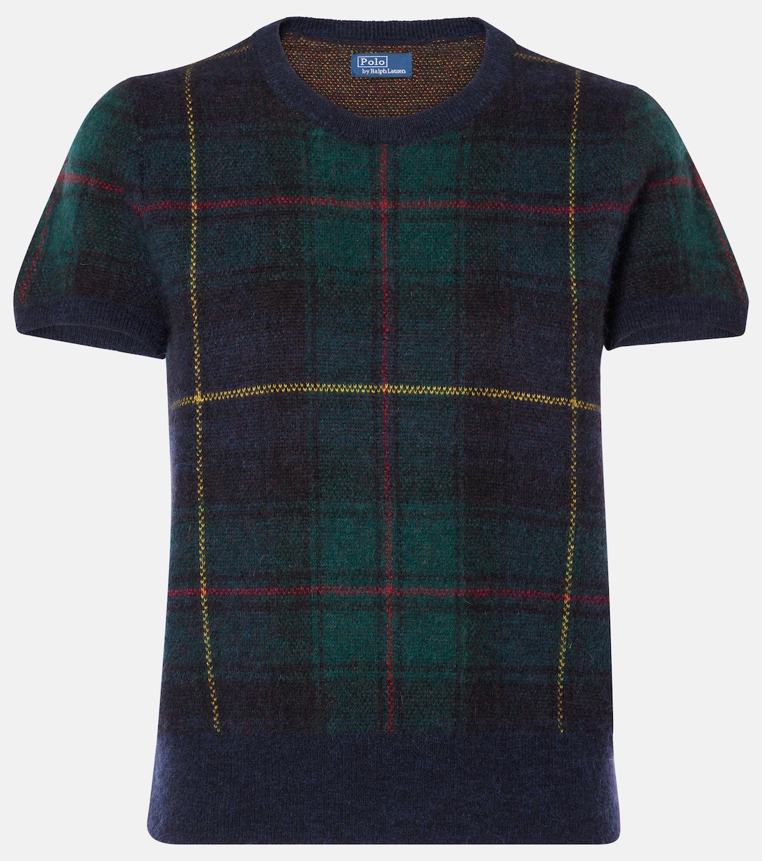 Top en laine mélangée à carreaux | Polo Ralph Lauren