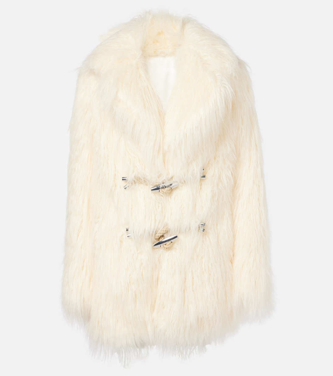 Faux shearling jacket | Rabanne
