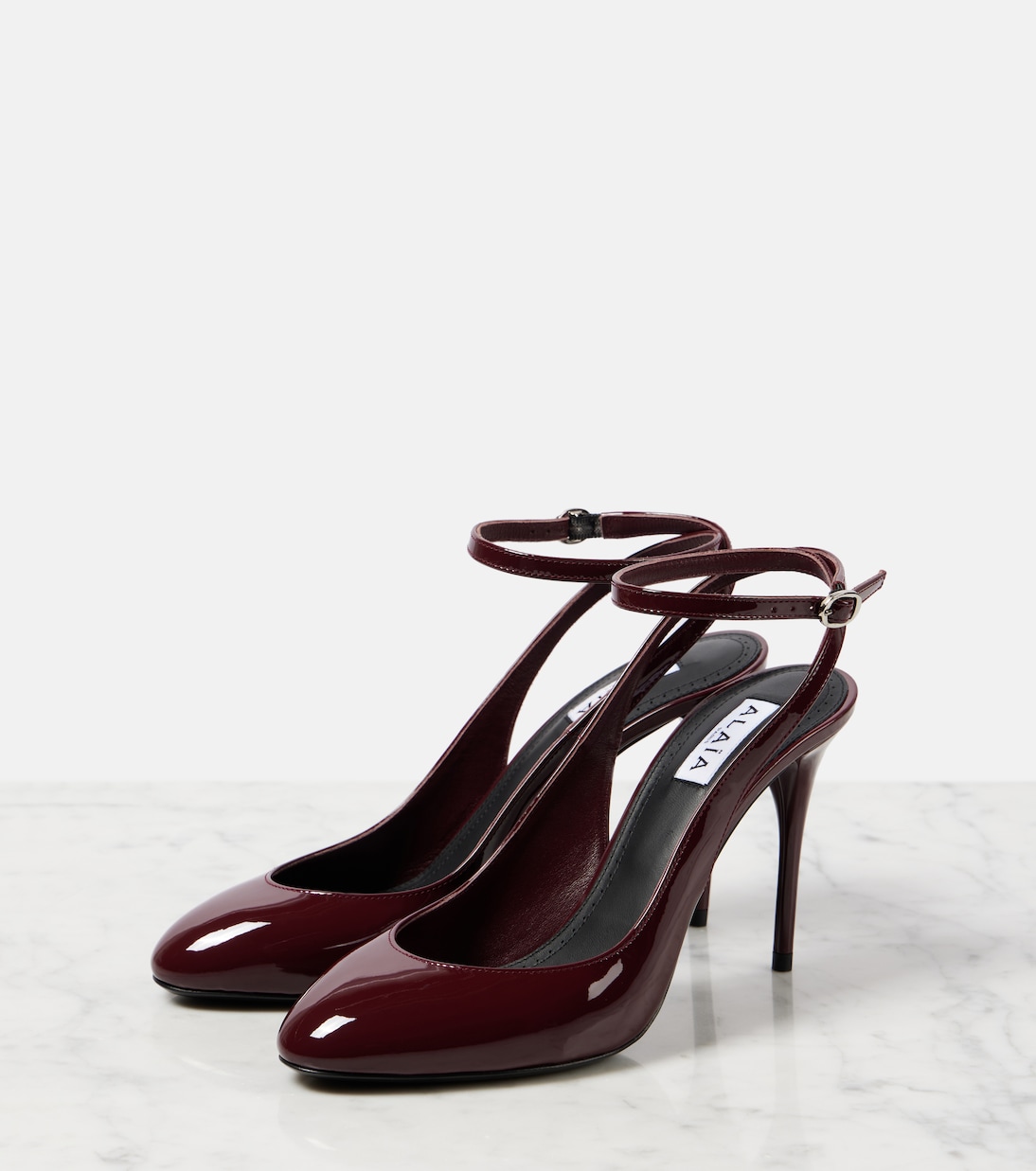 Salones Décolleté 90 de charol | Alaïa