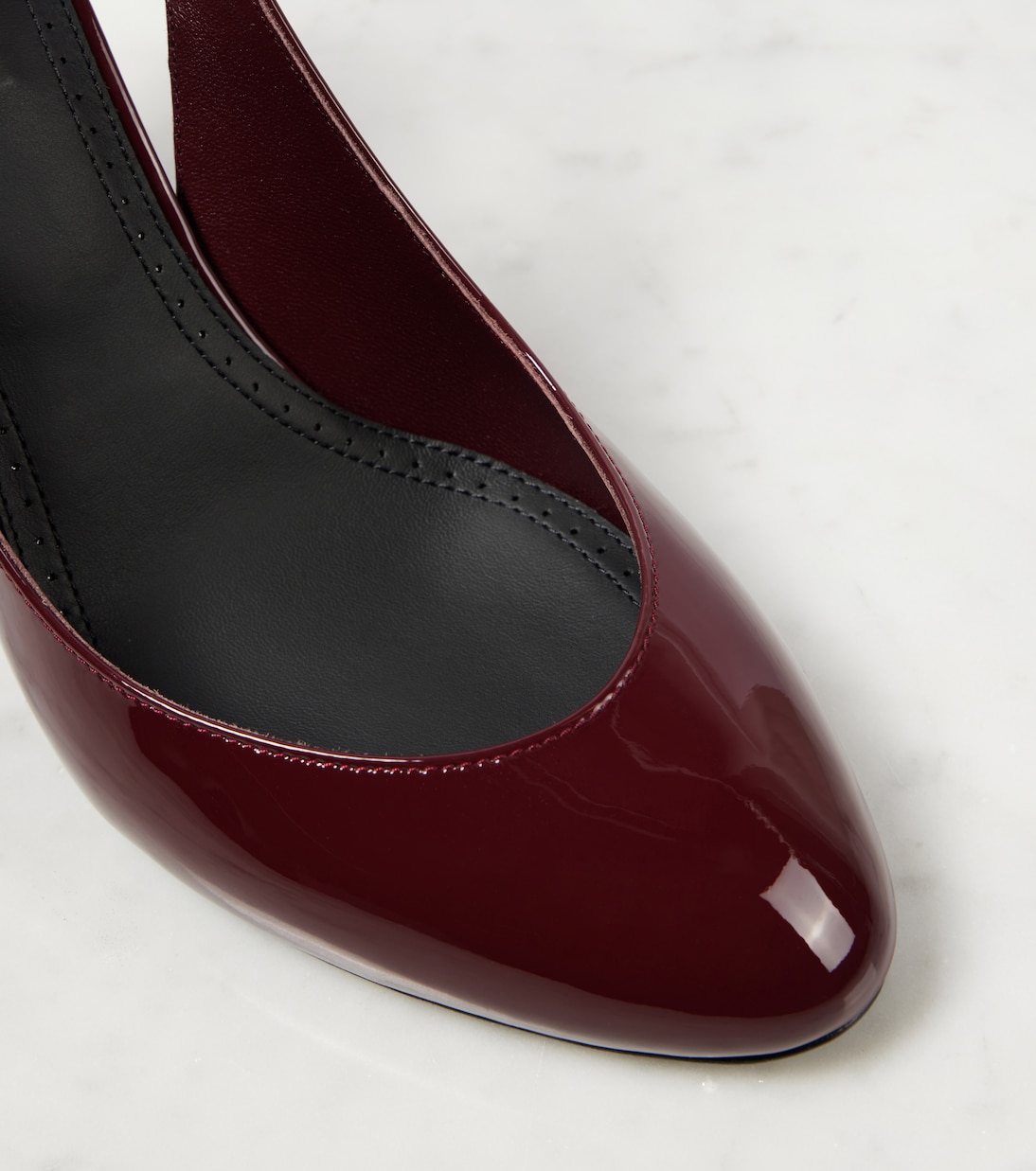 Salones Décolleté 90 de charol | Alaïa