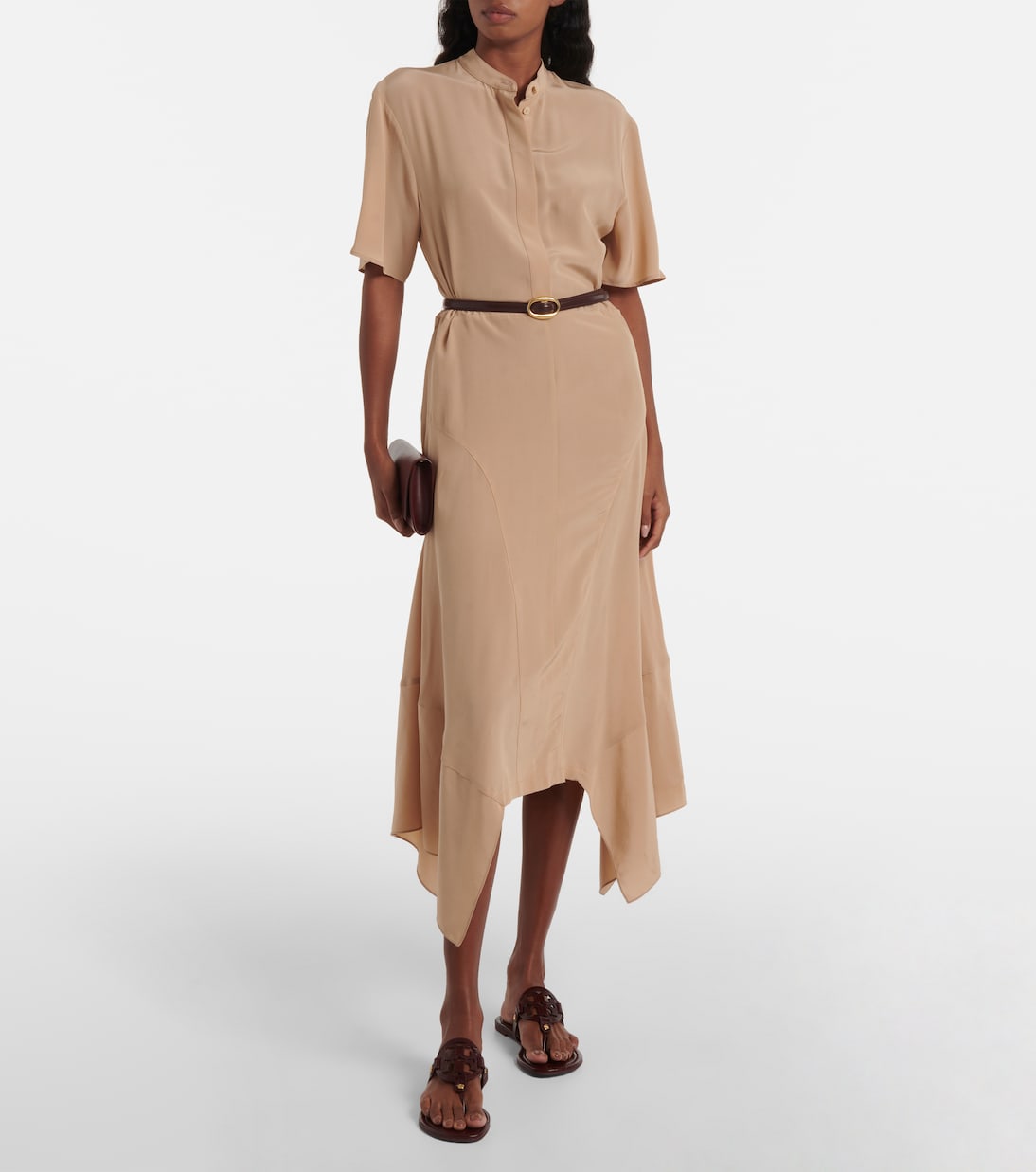 Tongs Miller en cuir | Tory Burch