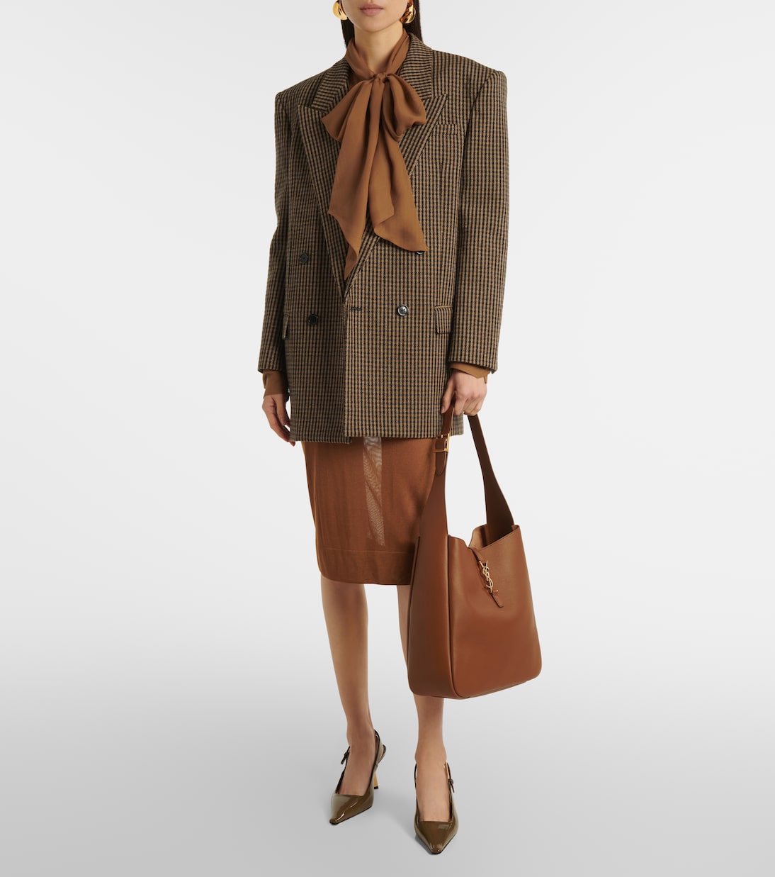 Salones destalonados Lee 75 de charol | Saint Laurent