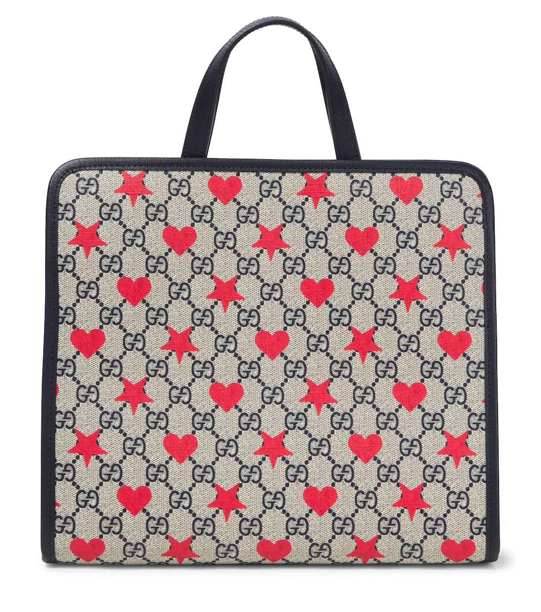 Borsa con finiture in pelle in canvas GG | Gucci Kids