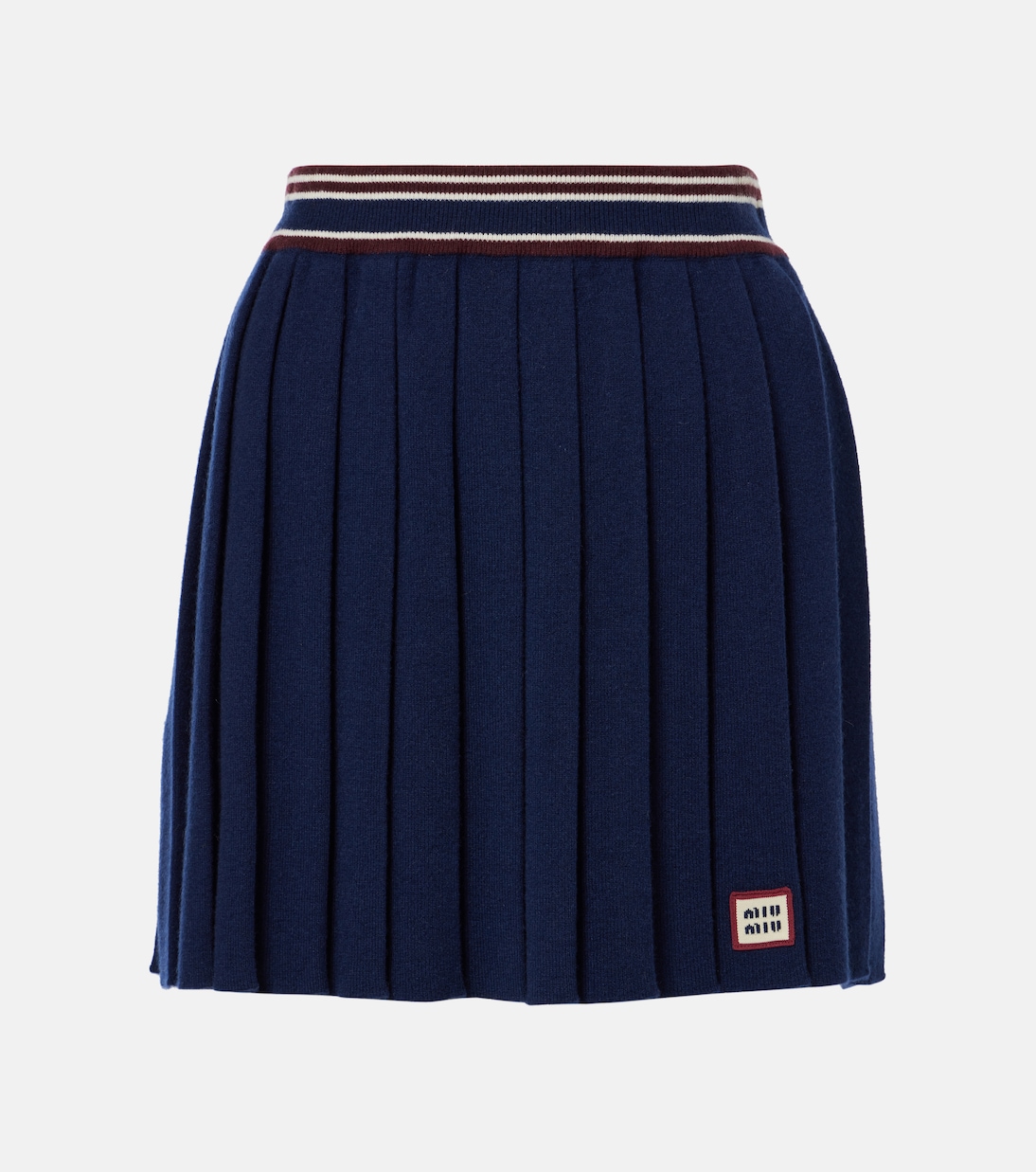 Wool and cashmere miniskirt | Miu Miu