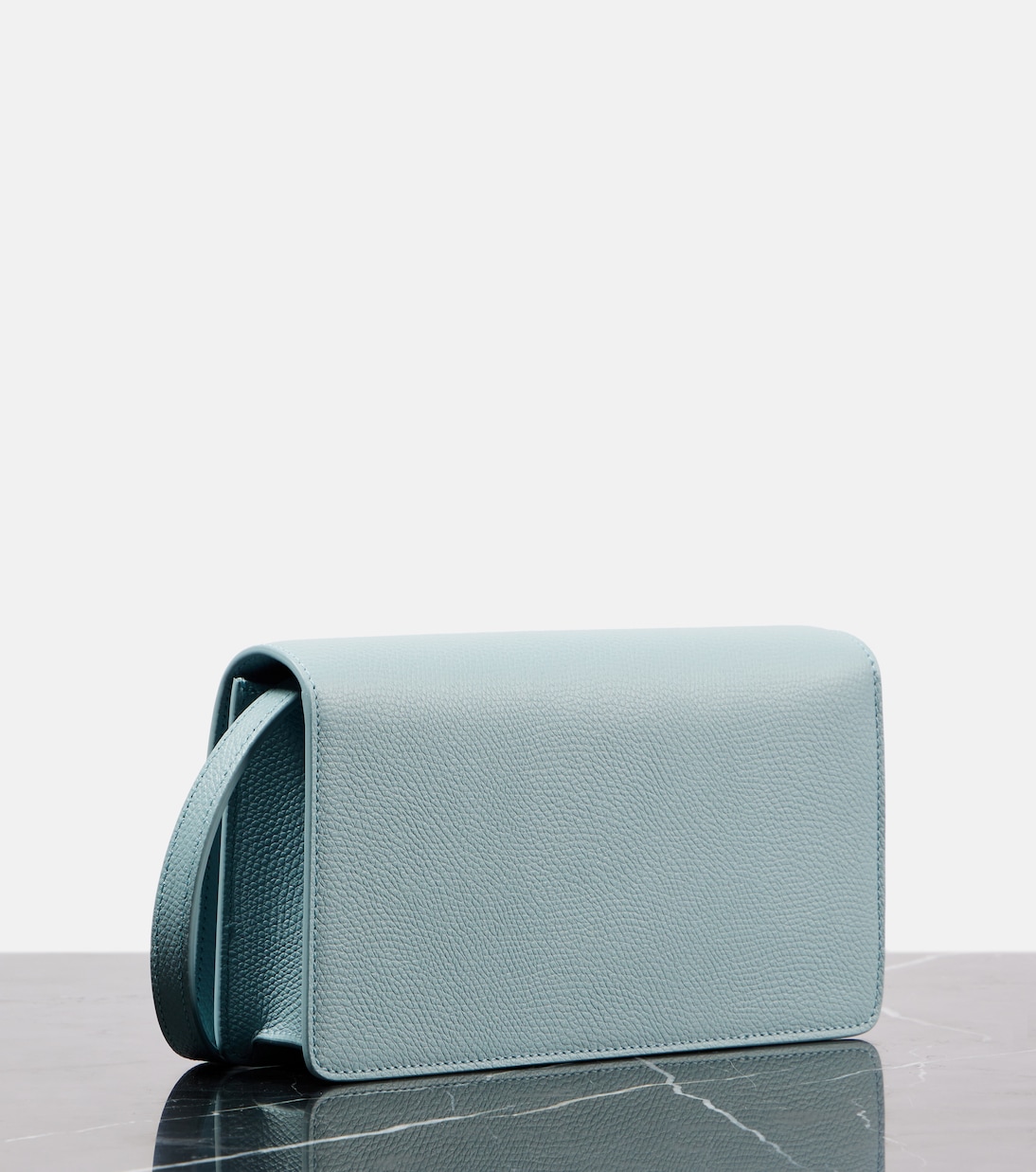 VLogo Signature Mini leather shoulder bag | Valentino Garavani