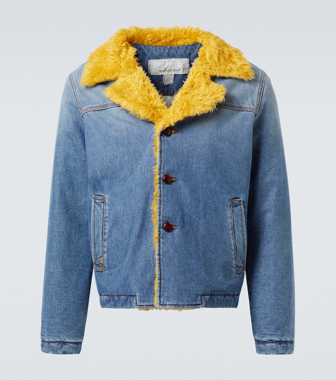 Giacca di jeans con shearling sintetico | ERL