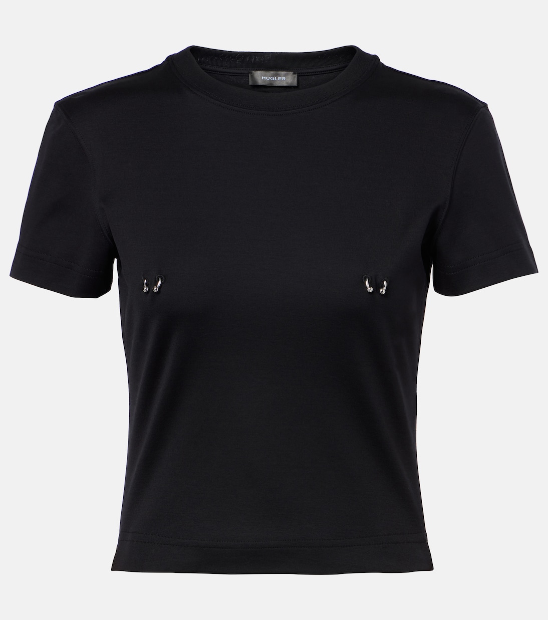Top in cotone con ruches | Mugler