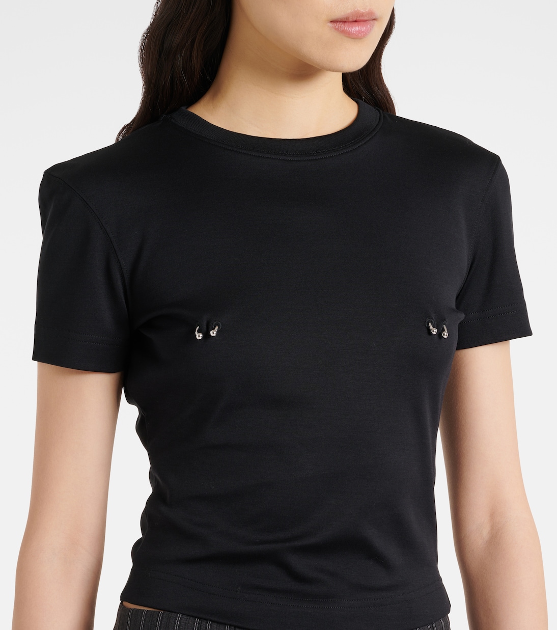 Top in cotone con ruches | Mugler