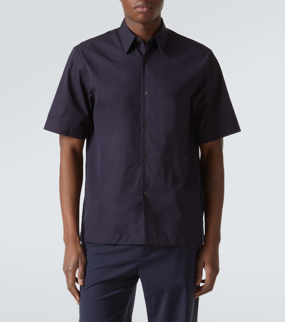 Camicia bowling in popeline di cotone | Dries Van Noten