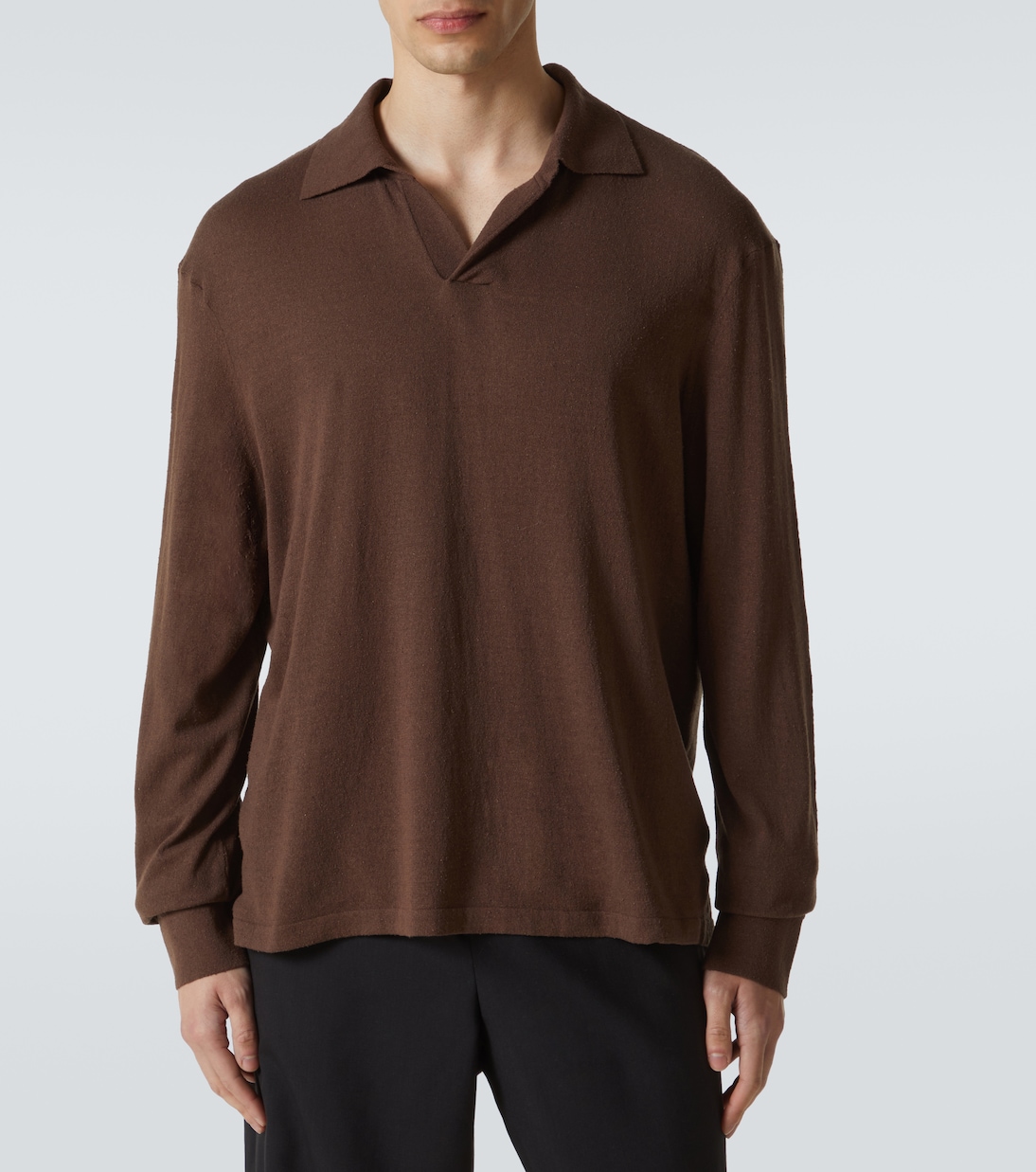 Polo Stafford in seta | The Row