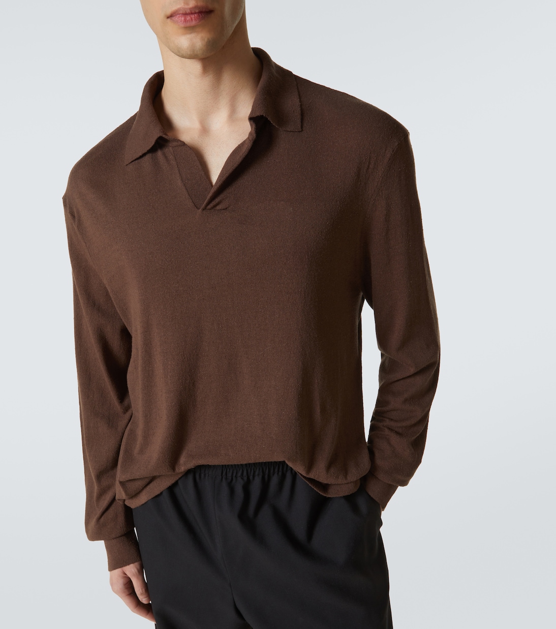 Polo Stafford in seta | The Row