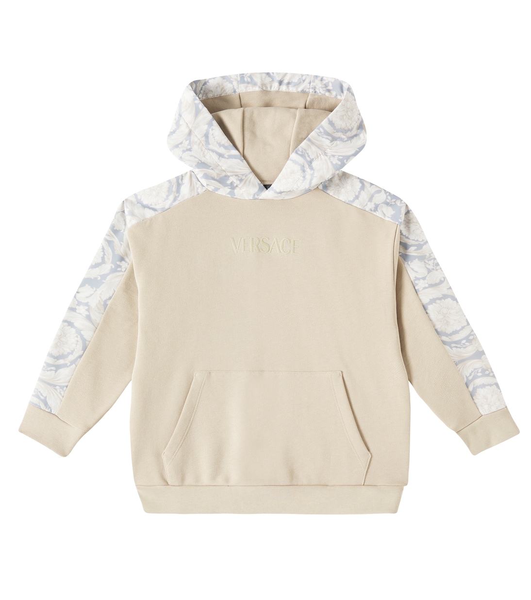 Sudadera con capucha Barocco de algodón | Versace Kids