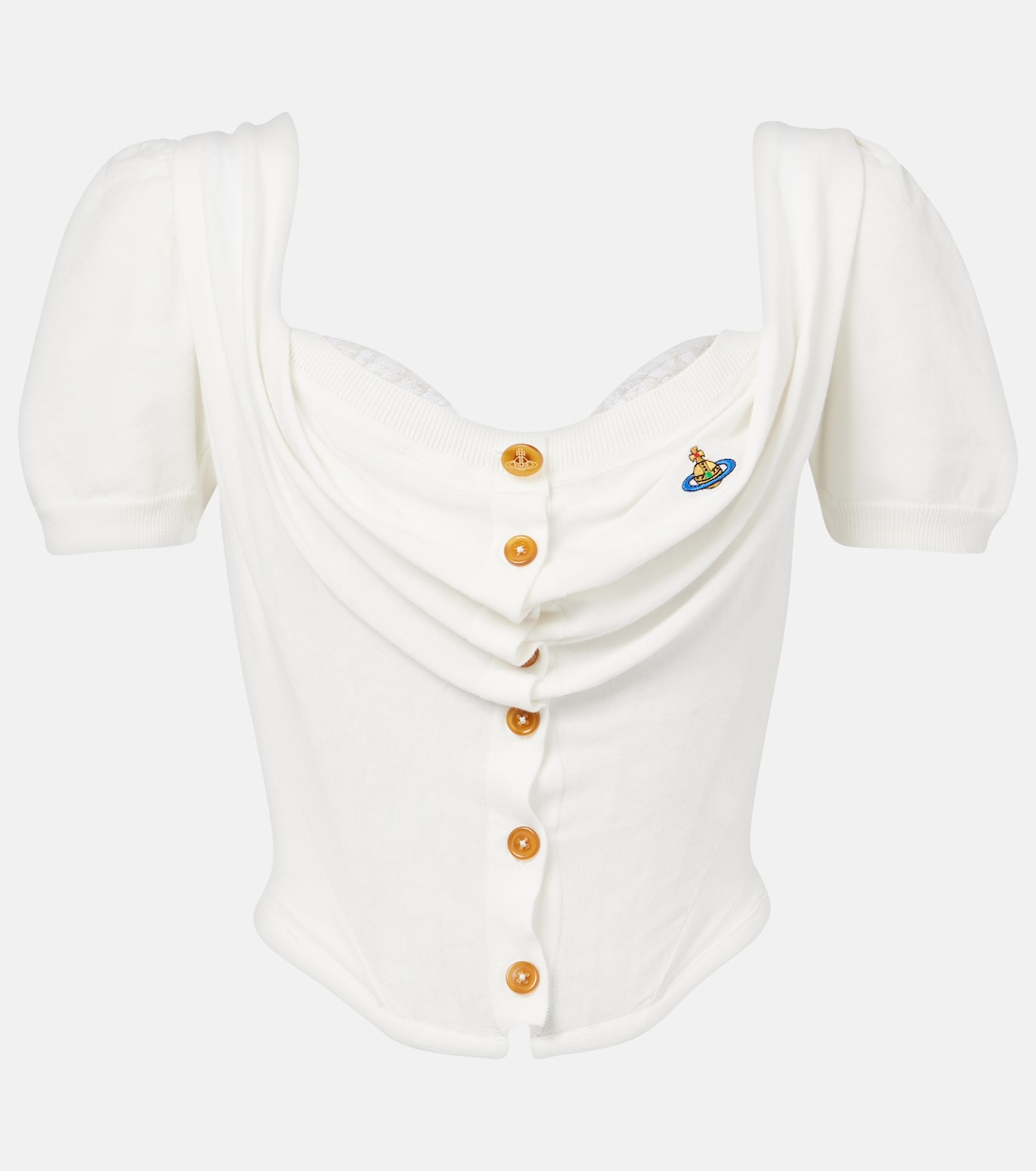 Cardigan bustier Bea in cotone | Vivienne Westwood
