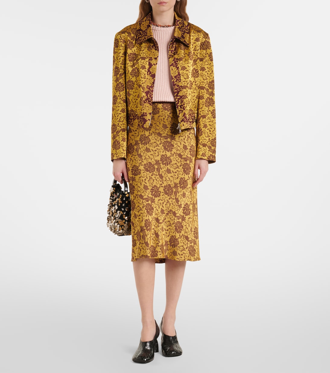 Pullover a coste con perline | Dries Van Noten