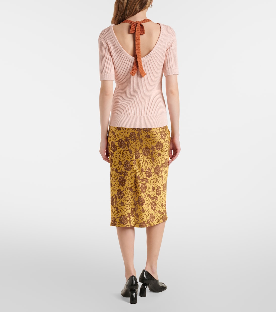 Pullover a coste con perline | Dries Van Noten