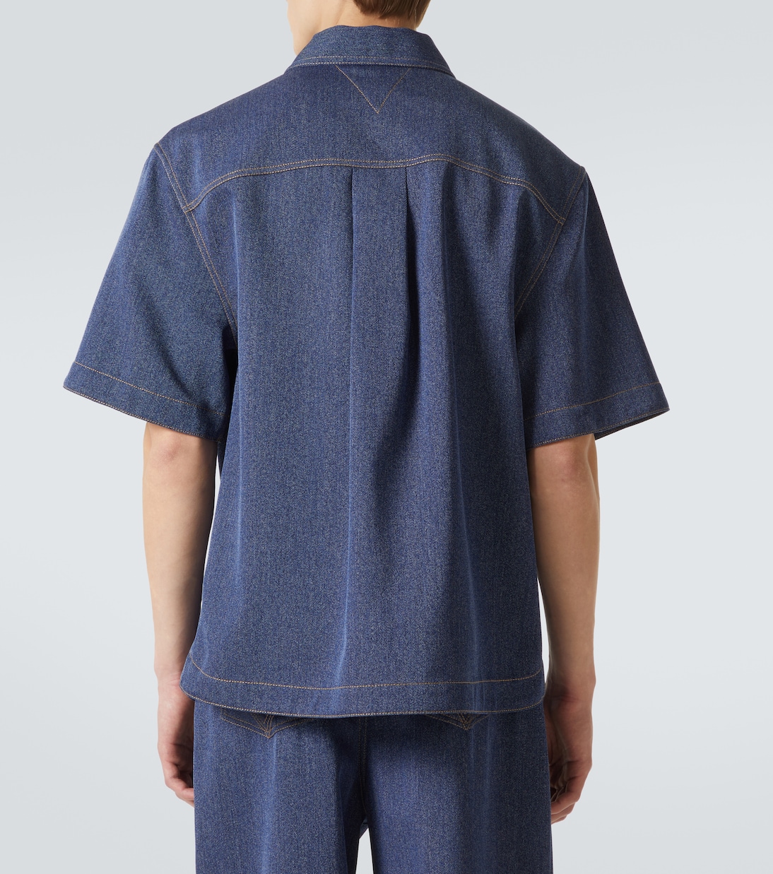 Camicia in maglia di lana e cotone  | Bottega Veneta