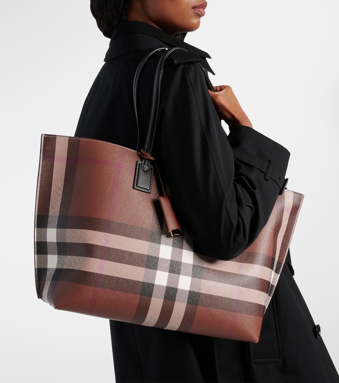 Tote Medium con Burberry Check | Burberry
