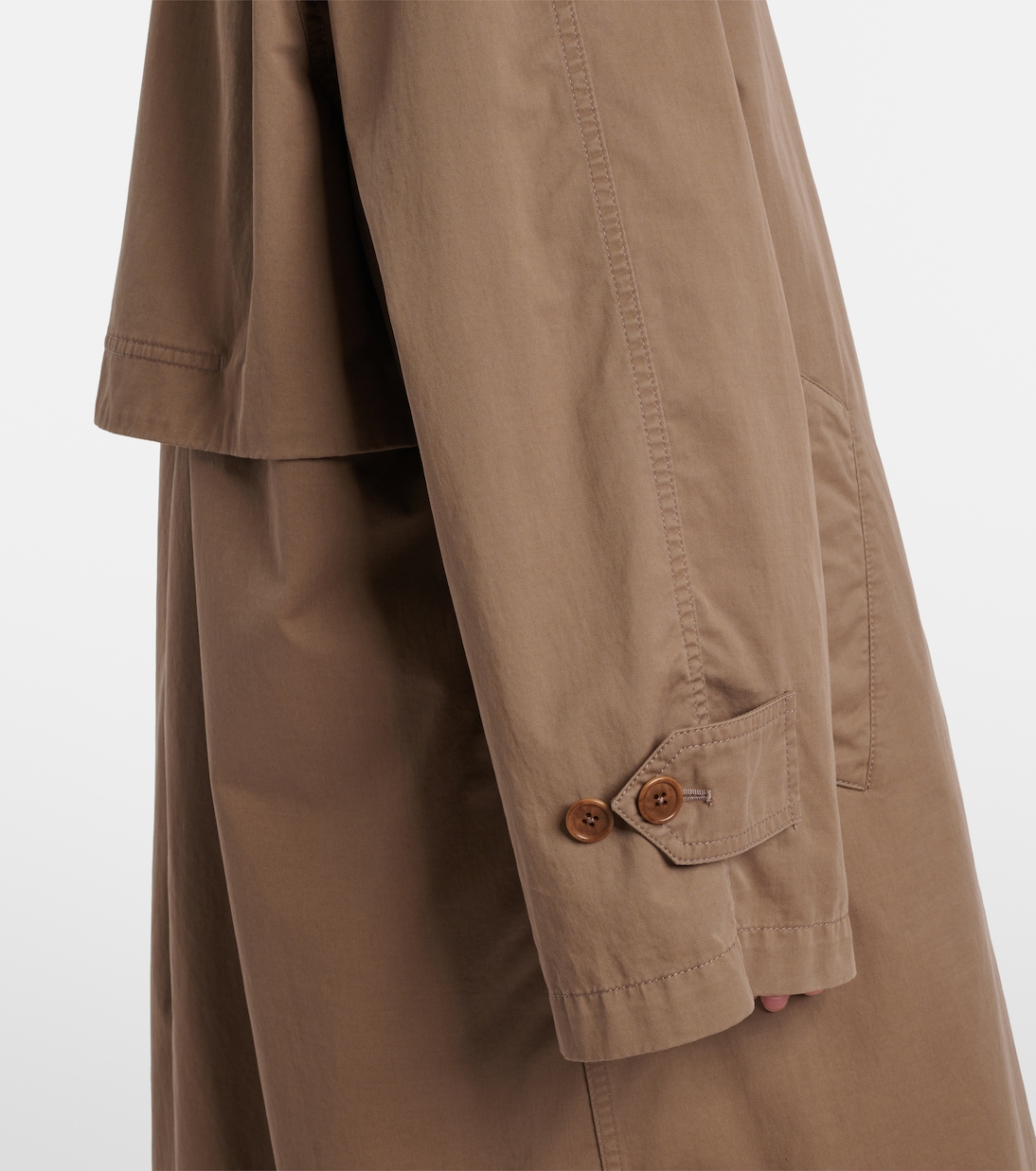 Cappotto Rocco in cotone e cashmere  | The Row