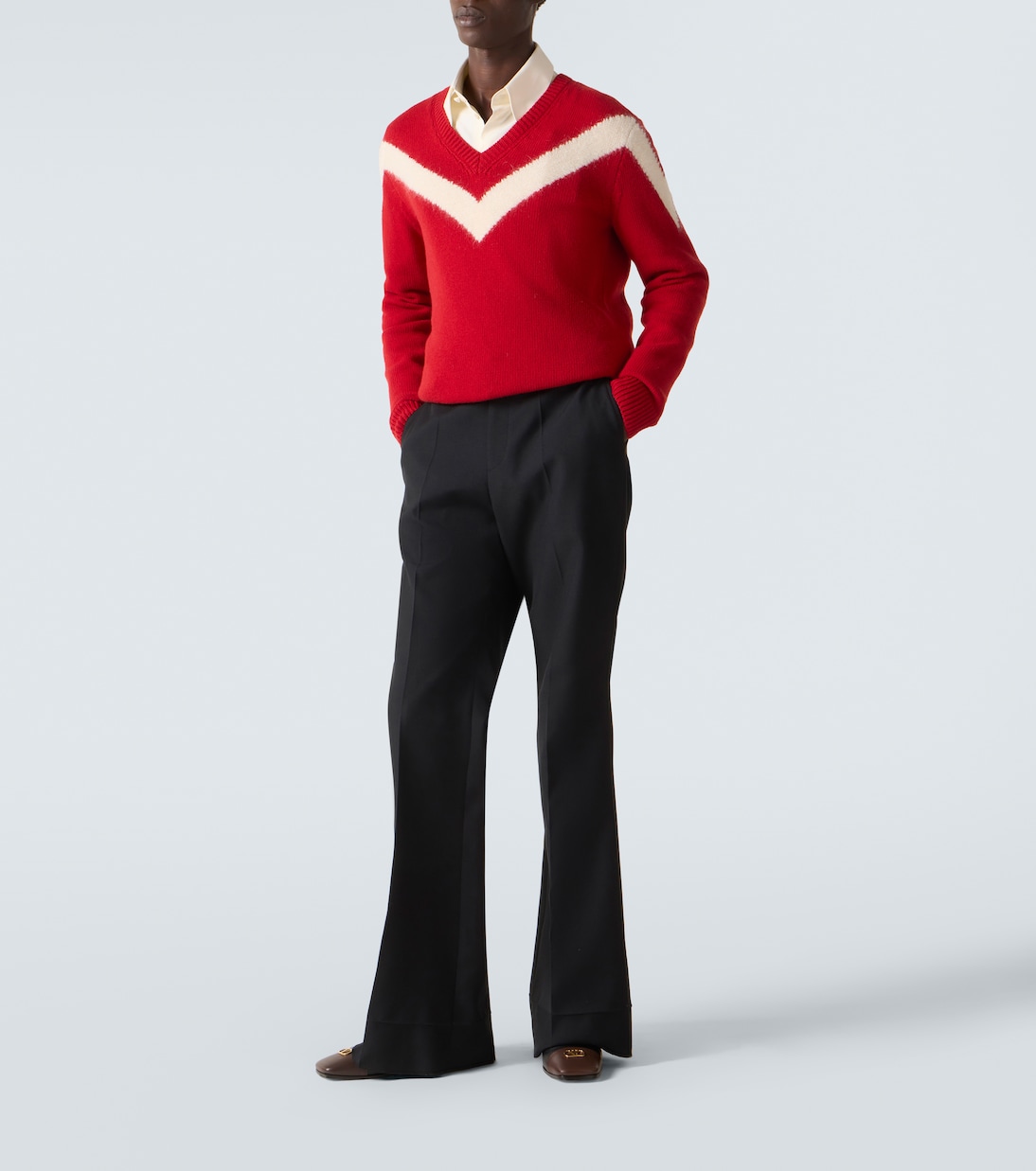 Babouchoes VLogo leather loafers | Valentino Garavani