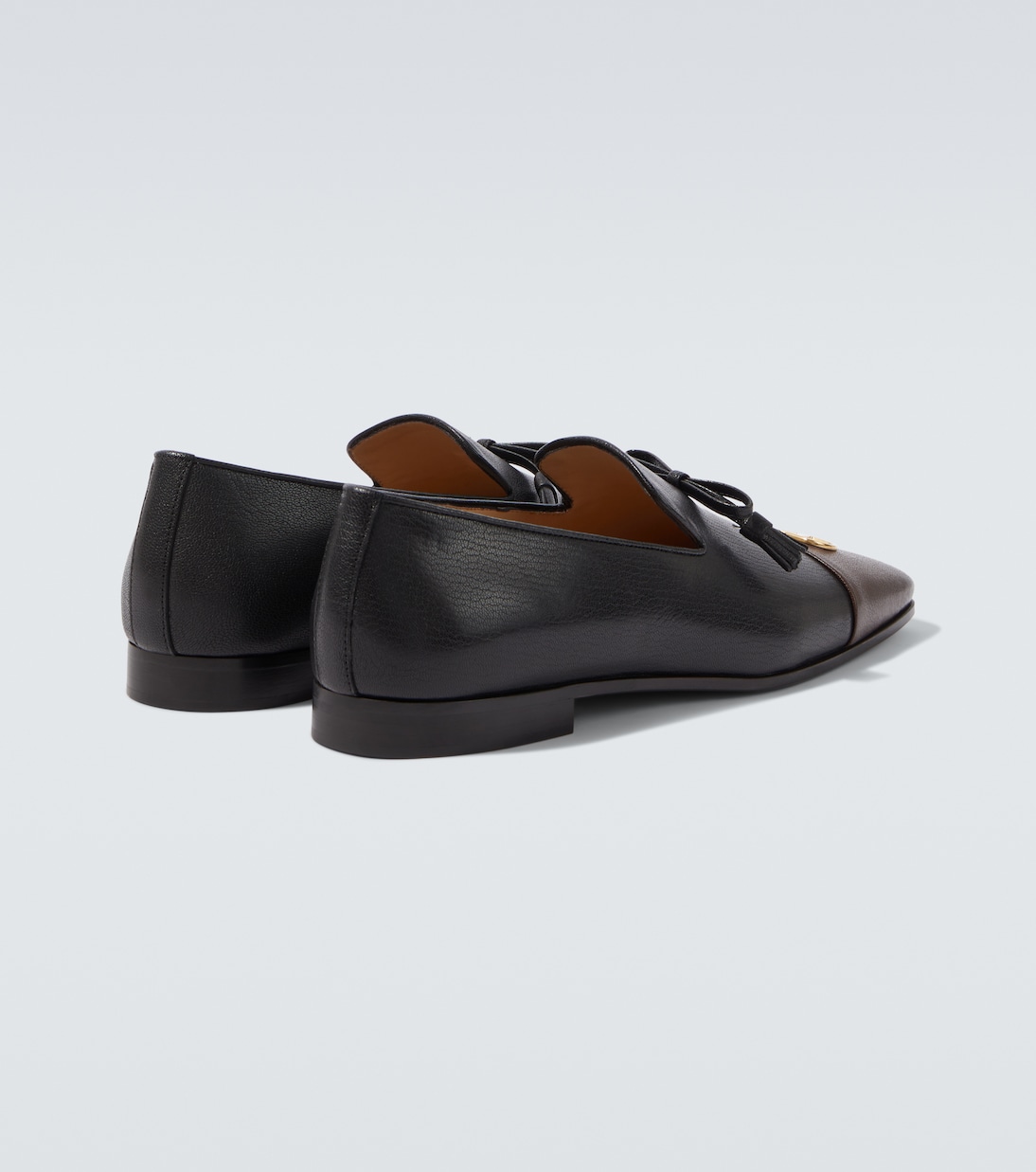 Babouchoes VLogo leather loafers | Valentino Garavani
