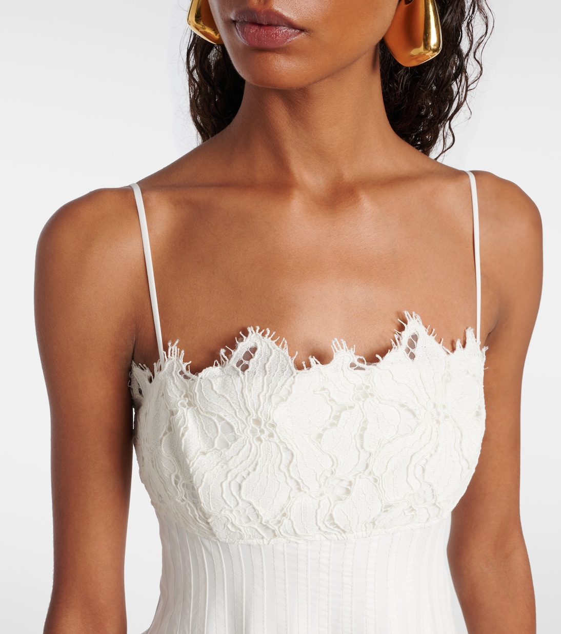 Lilianna cotton-blend midi dress | Simkhai