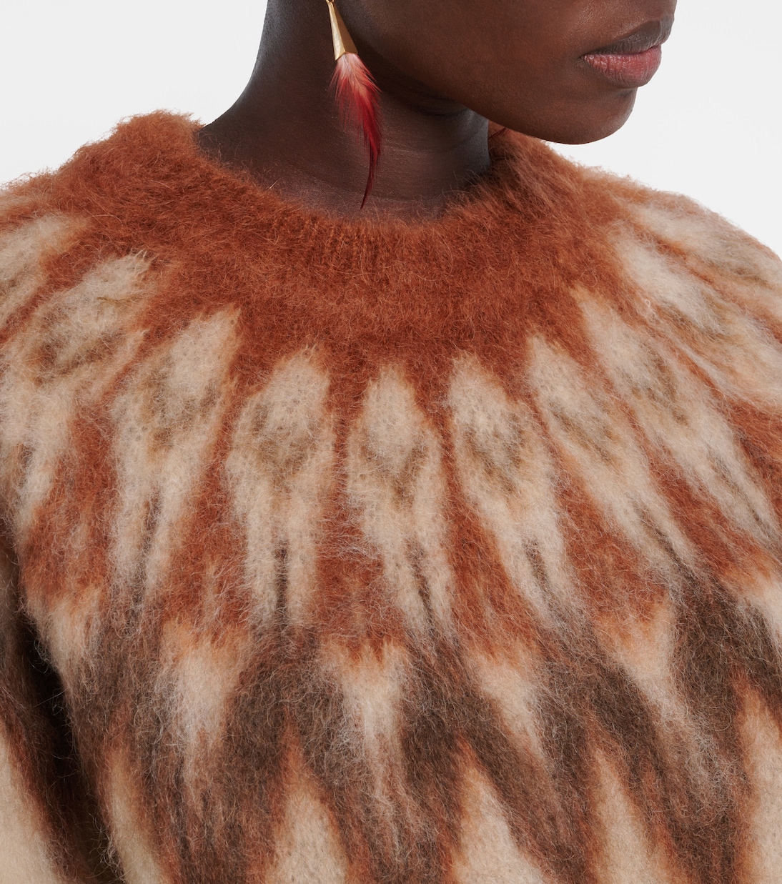 Natania Fair Isle wool-blend sweater | Marant Etoile