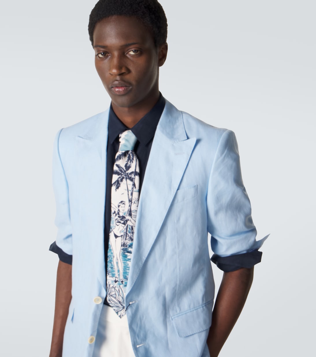 Printed silk twill tie | Dolce&Gabbana