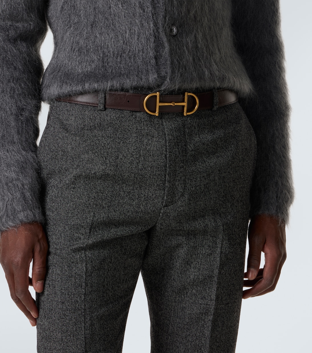 Ceinture Horsebit réversible en cuir | Gucci