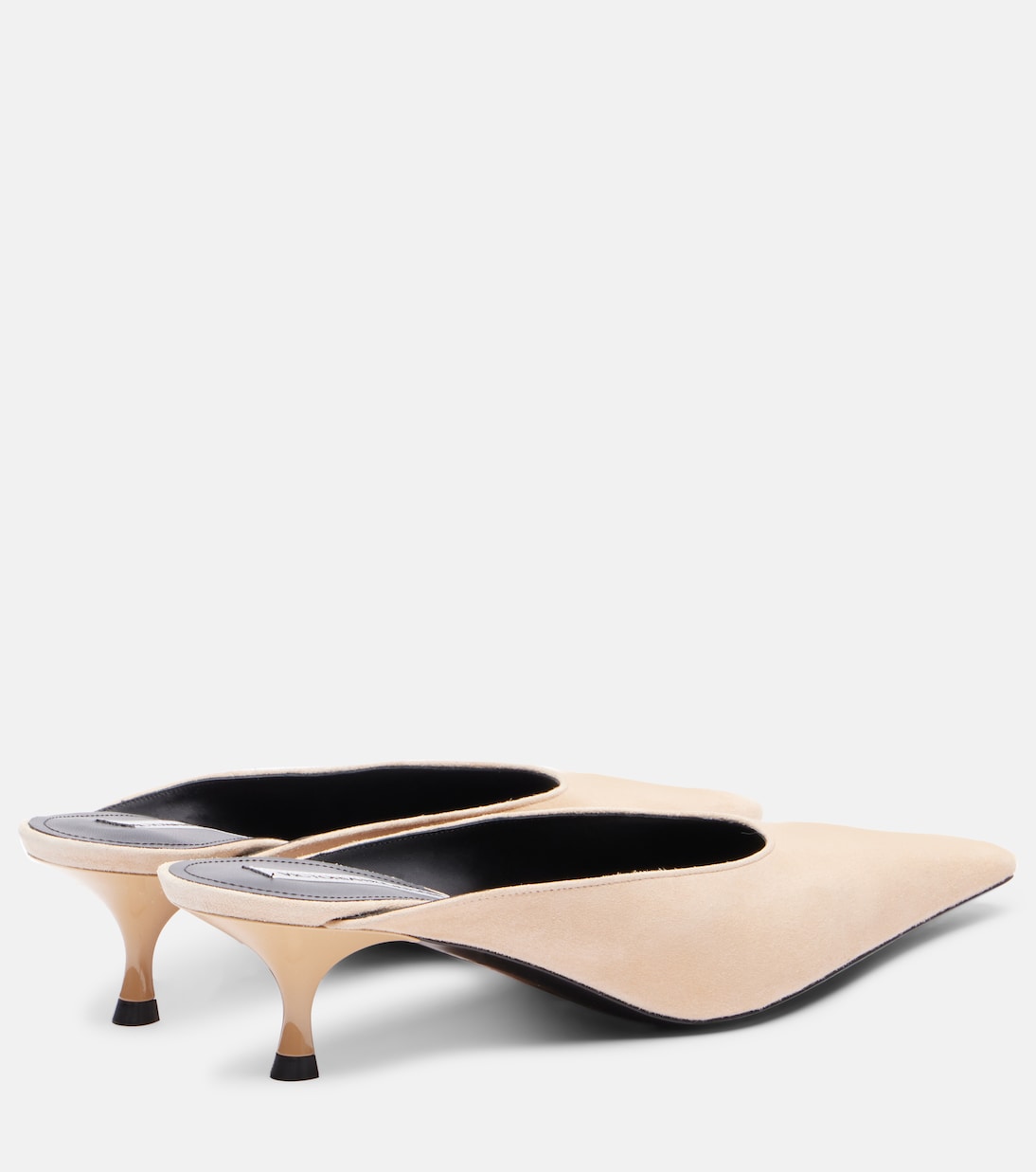 Mules 45 en daim | Victoria Beckham