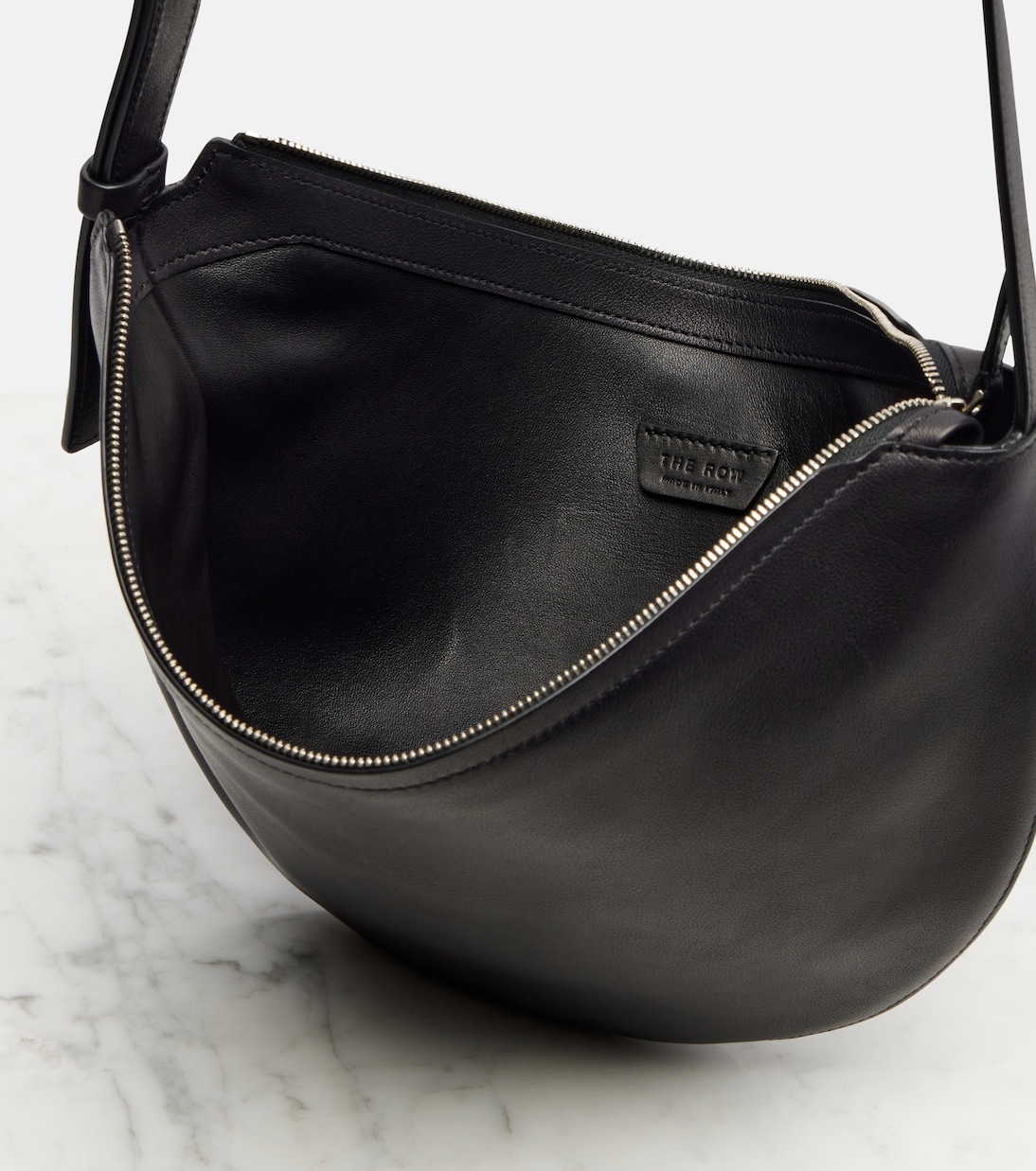 Jouvette Medium leather shoulder bag | The Row