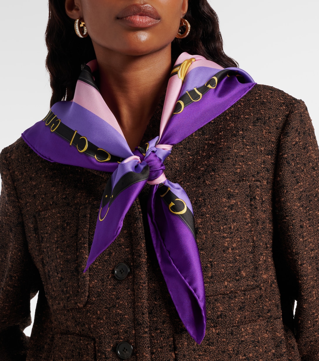 GG silk scarf  | Gucci