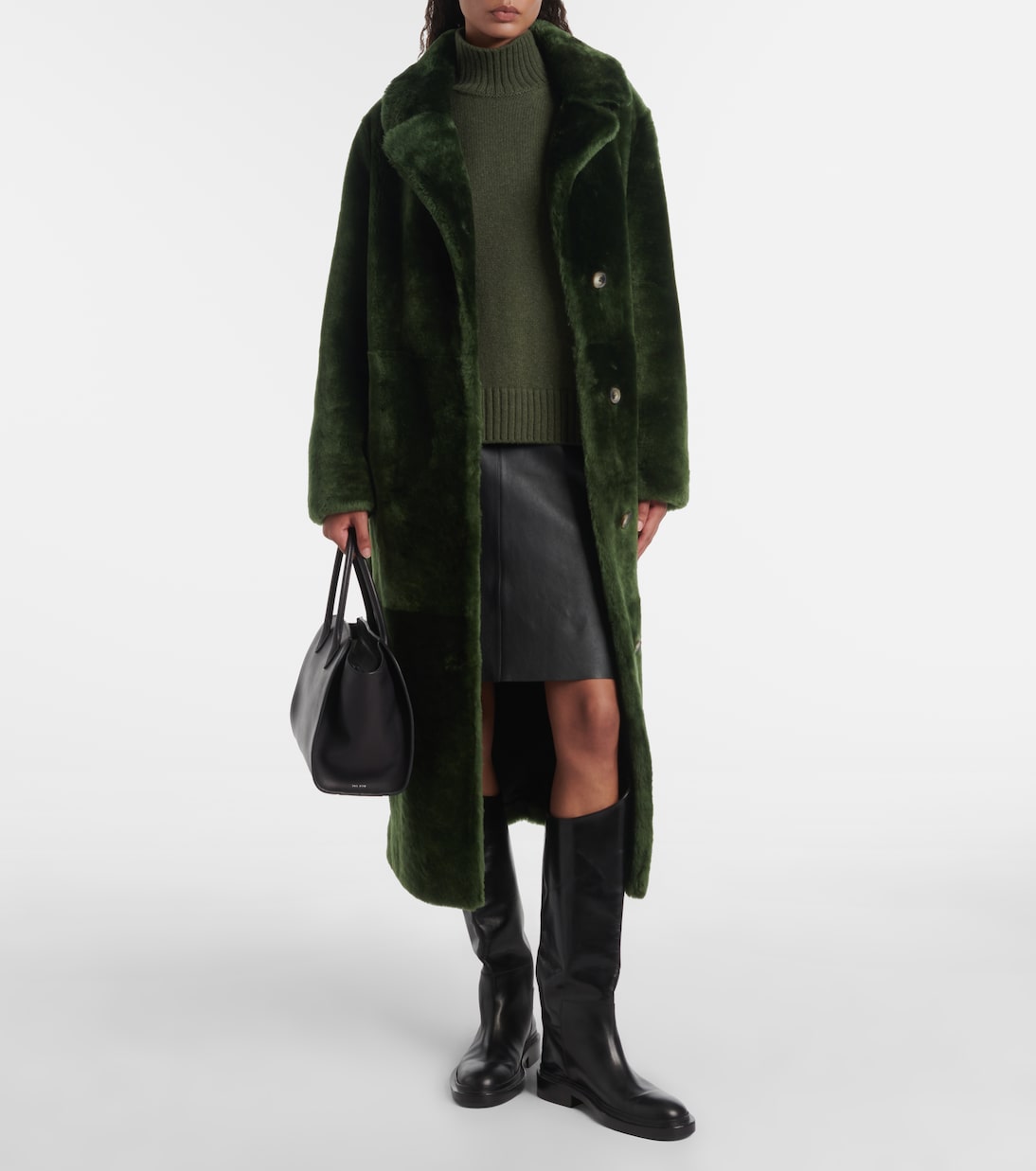 Shearling coat | Yves Salomon