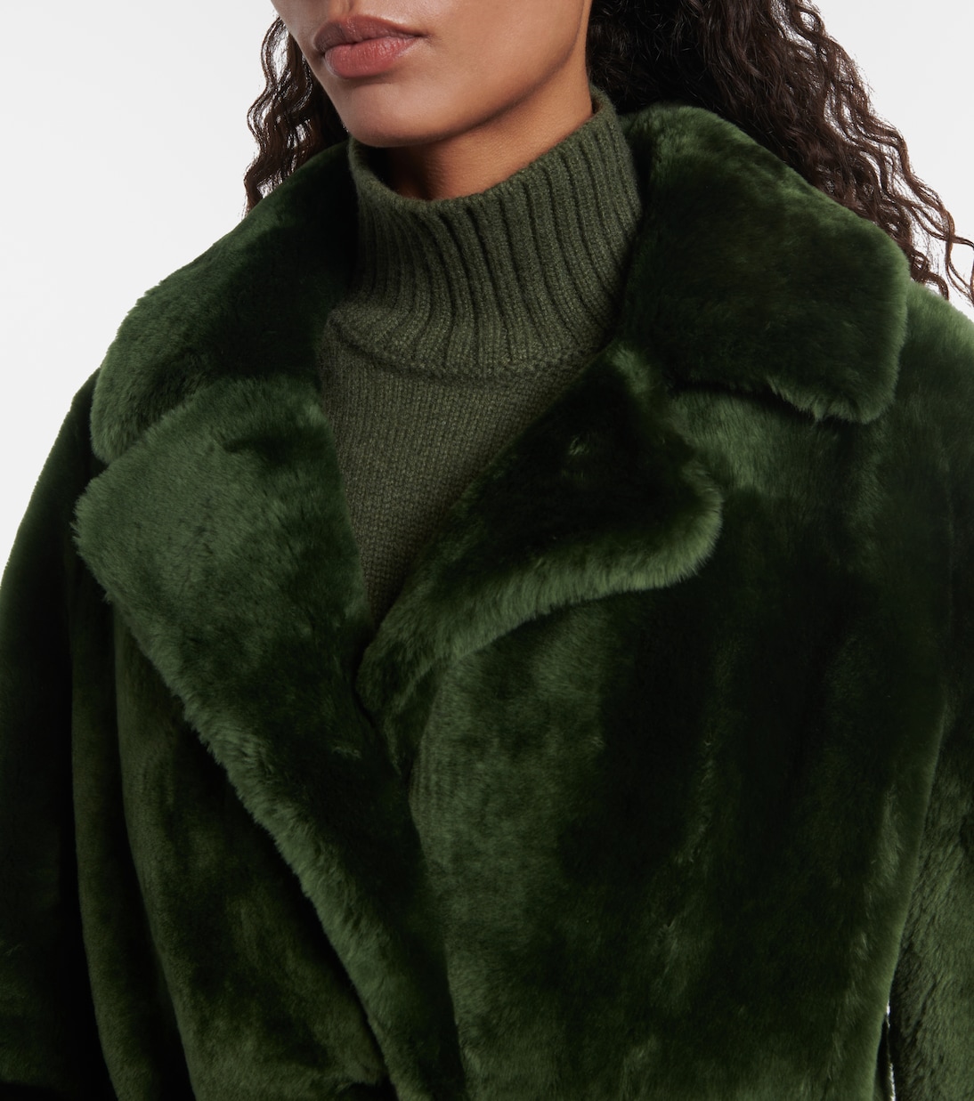 Shearling coat | Yves Salomon