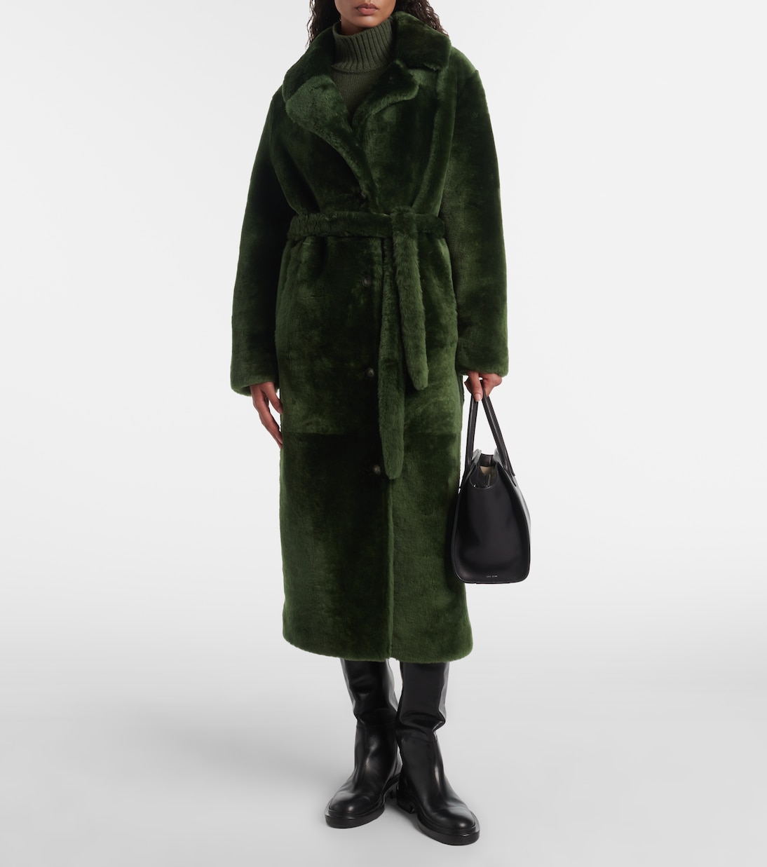 Shearling coat | Yves Salomon