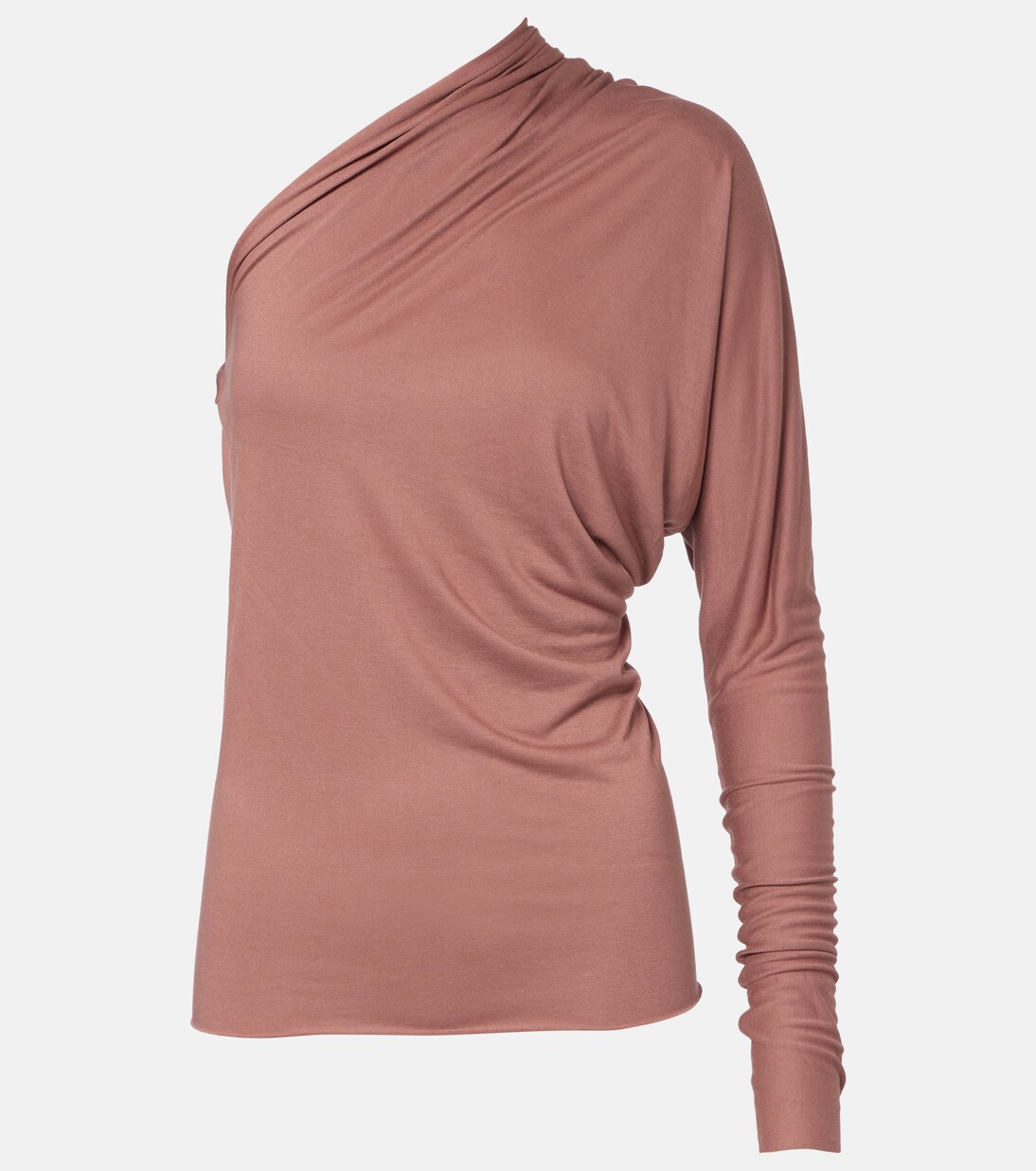Top Diana de jersey asimétrico | Rick Owens