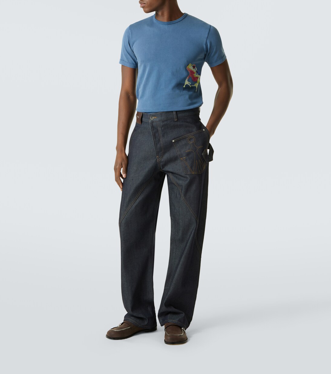 Bedrucktes T-Shirt aus Baumwolle  | JW Anderson