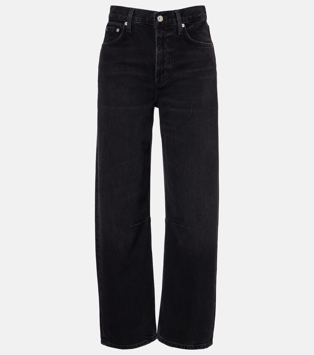 Miro cropped high-rise barrel-leg jeans | Citizens of Humanity