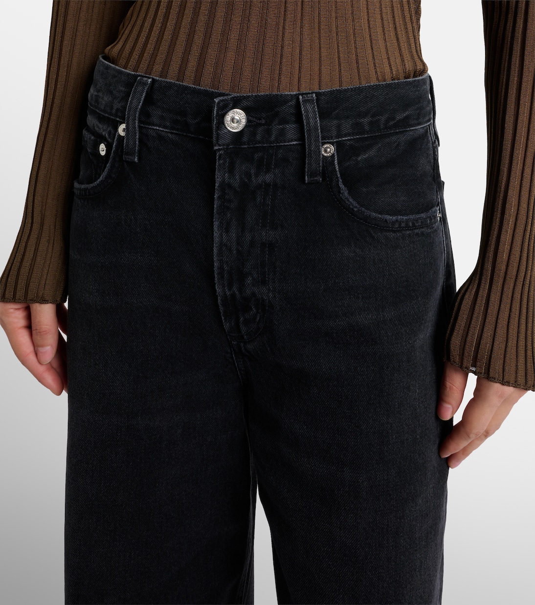 Miro cropped high-rise barrel-leg jeans | Citizens of Humanity