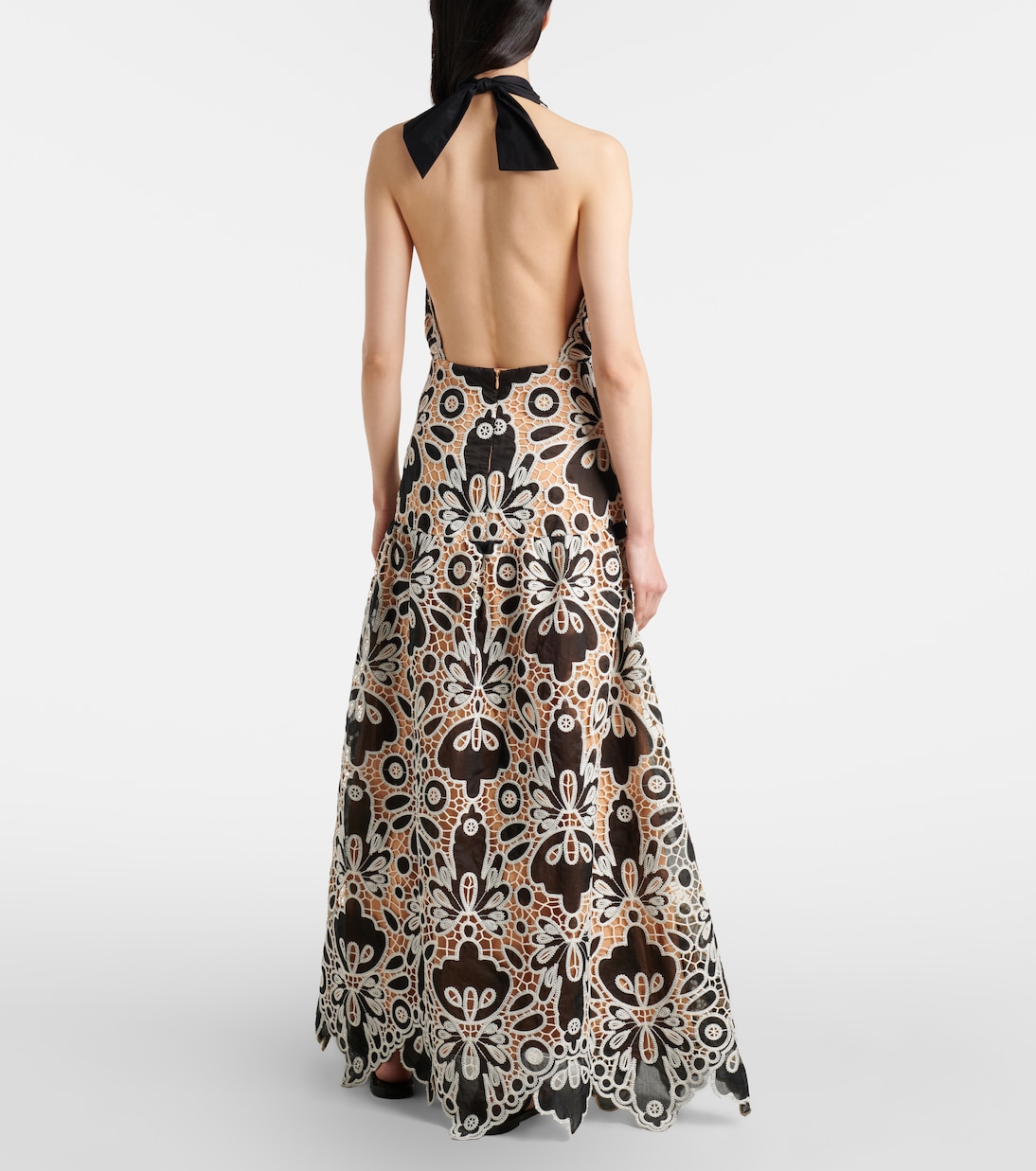 Maxikleid aus Guipure-Spitze | Johanna Ortiz