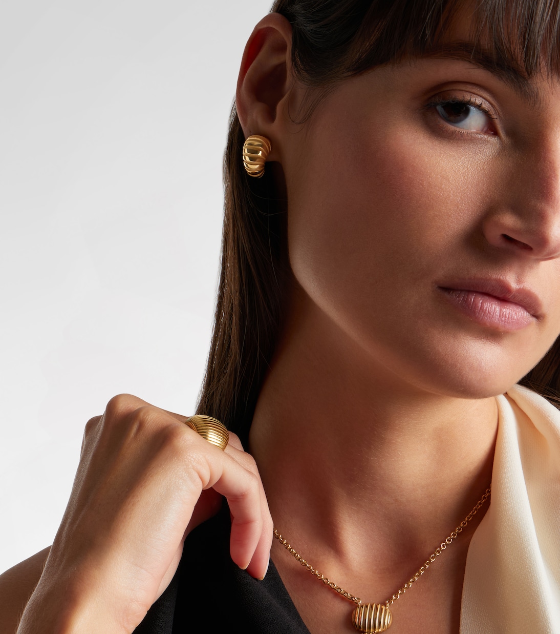 Ohrringe Noa Taper aus 18kt Gelbgold | Pamela Zamore