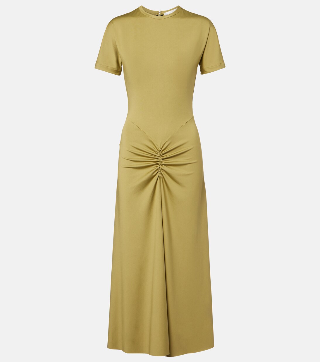 Gathered jersey T-shirt dress | Victoria Beckham
